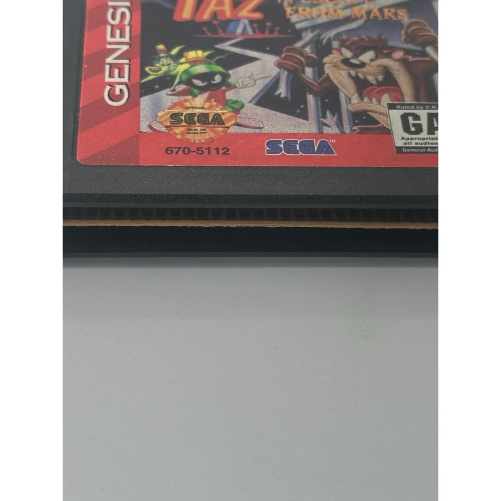 Taz In Escape From Mars Sega Genesis 1994 Video Game Tested Looney Tunes